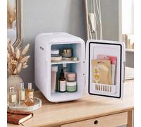 Spector 4 L Mini Fridge, Portable Cooler And Warmer For Home Office Use Skincare & Drinks, Desktop Refrigerator With Removable