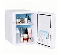 Spector 5L Mini Fridge, Portable Cooler and Warmer for Skincare & Drinks, Semiconductor Desktop Refrigerator with Removable Shelf for Home Office Use