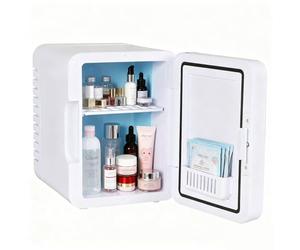Spector 5L Mini Fridge, Portable Cooler and Warmer for Skincare & Drinks, Semiconductor Desktop Refrigerator with Removable Shelf for Home Office Use