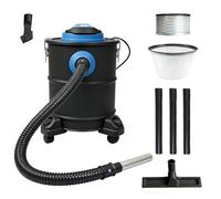 Spector Ash Vacuum Cleaner, Wet Dry Vacuum 1200W with Blower, 20kPa Suction, 20L Metal Canister & HEPA Filter for Fireplace, Pellet Stove, BBQ, Workshop