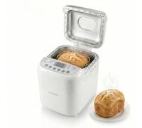 Spector Bread Maker, 2lb Capacity with 3 Loaf Sizes (500g/750g/1000g), 600W Automatic Breadmaker Machine, 15-Hour Delay Timer, 60-Min Keep Warm, 3 Crust Settings, Non-Stick Pan, Gluten-Free, Sourdough