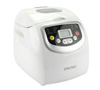 Spector Bread Maker 2lb Loaf Machine with 19 Programmer Timer 3 Crust Non-Stick