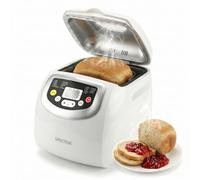 Spector Bread Maker Machine, 2lb Capacity, 3 Loaf Sizes (500g/750g/1000g), 600W Automatic Breadmaker with 15-Hour Delay Timer, 60-Min Keep Warm, 3 Crust Settings, Non-Stick Pan, Gluten-Free, Sourdough