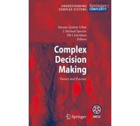 Spector - Complex Decision Making Theory and Practice - New hardback - X555z