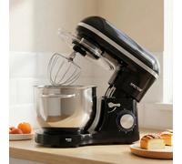 Spector Stand Mixer 6.2L, 1400W Food Mixer with 6-Speed & Pulse - Pure Copper Motor, All-Metal Gear System, Tilt-Head Kitchen Mixer (Black)