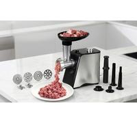 Spector High-Performance Electric Meat Grinder And Food Prep Series: 4-in-1 Meat Grinder and Cheese Slicer