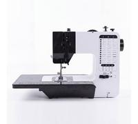 Portable Sewing Machine for Beginners, 38 Stitch Mini Sewing Machine with Extension Table, Dual Speed Electric Sewing Machine with Reverse Sewing, LED Light & Foot Pedal for Adults Kids Home DIY