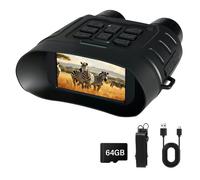 Spector Night Vision Goggles 4K Binoculars 11x Zoom 5200MAH Battery 64GB Card