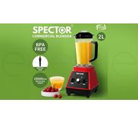 Spector Professional Blenders and Cold Press Juicers Collection: Spector Horizontal Cold Press Juicer - Black