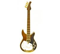 SPECTRA CRYSTAL GOLD PLATED ELECTRIC GUITAR with Stand