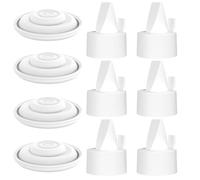 Spectra Replacement Pump Parts Compatible w/ S1/S2/9 Plus, Not Original Accessories, 6-Pack Duckbills Valves/4-Pack Diaphragm