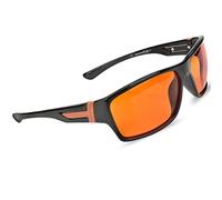 Spectra479 - 99.9% Blue Blocking Amber Glasses for Sleep - Medium Adult Size Nighttime Eye Wear - Special Orange Tinted Glasses Help You Sleep & Relax Your Eyes (Amber)