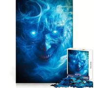 Spectral Demon Face Teenagers 1000 Piece Jigsaw Puzzle Brain Challenge Toy Shared Fun Clear Cut Warm Surprise 38x26cm