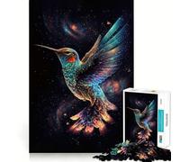 Spectral Hummingbird Jigsaw Puzzles for Teenagers 1000 Piece Mind Skill Toy Simple Fun Design Assembly Memorable Gift 38x26cm