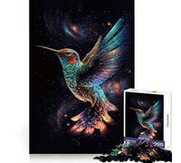Spectral Hummingbird Jigsaw Puzzles for Teenagers 1000 Piece Mind Skill Toy Simple Fun Design Assembly Memorable Gift 38x52cm