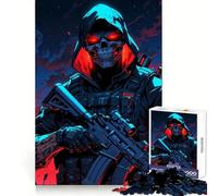 Spectral Operative Jigsaw Puzzles for Adults 1000 Pieces Pure Logic Toy Stress Free Sharp Cut Santa Wish Item 38x52cm