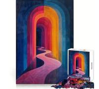 Spectral Pathway Jigsaw Puzzles for Adults1000 Pieces Smart Toy Soothing Play Accurate Cut Art Collectible 38x52cm