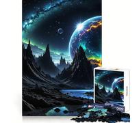 Spectral Planet Part Adults Puzzles 1000 Piece Jigsaws Brain Teaser Home Pastime Image Assembly Memorable Gift 50x75cm