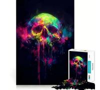 Spectral Vision Jigsaw Puzzle for Adults 1000 Pieces Smart Game Tension Relief Pattern Assembly Heartfelt Gift 38x26cm