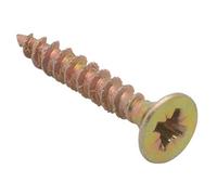 Spectre Advanced Multi-purpose Woodscrews | 4.0 x 25mm | Zinc Yellow Passivated | Bulk Box 1000