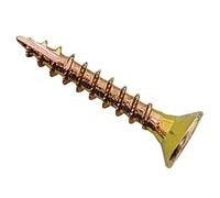 Forgefix SPE525Y Spectre™ Pz Compatible Wood Screw Csk Zyp 5.0 X 25Mm Box 200