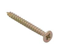 Spectre Advanced Multi-purpose Woodscrews | 5.0 x 40mm | Zinc Yellow Passivated | Box 200