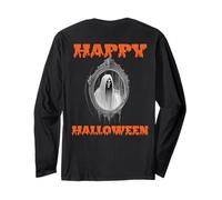 Spectre, Ghost or Ghoul in A Mirror Happy Halloween Costume Long Sleeve T-Shirt