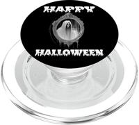 Spectre, Ghost or Ghoul In A Mirror Happy Halloween Costume PopSockets PopGrip for MagSafe