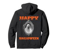 Spectre, Ghost or Ghoul In A Mirror Happy Halloween Costume Pullover Hoodie