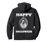 Spectre, Ghost or Ghoul In A Mirror Happy Halloween Costume Pullover Hoodie