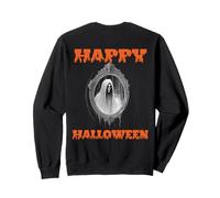 Spectre, Ghost or Ghoul In A Mirror Happy Halloween Costume Sweatshirt