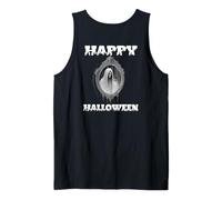 Spectre, Ghost or Ghoul in A Mirror Happy Halloween Costume Tank Top