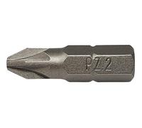 Spectreª S2 Pozidriv Compatible Bit PZ2 x 25mm (Box 50) Forgefix Silver One Size