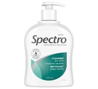 Spectro Gel Cleanser, Acne Fash Wash, Face Cleanser with Moisturizer for Dry Skin, Fragrance Free, 500 mL