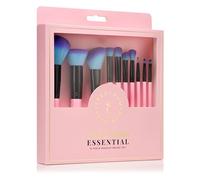 Spectrum 10 Piece Essential Makeup Brush Set | All-In-One Kit for Perfect Makeup | Vegan & Cruelty-Free
