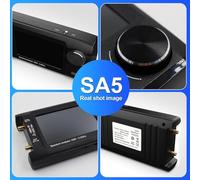Spectrum Analyzer Handheld 4-Inch IPS LCD SA5 Portable RF Signal Generator Frequency Counter Equipment 100kHz-5.3GHz Frequency Tester Electronic Test Equi(A)
