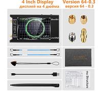 Spectrum Analyzer, Upgraded 2.8 Inch VNA 50kHz-6.3GHz Vector Network Analyzer Antenna Analyzer With MicroSD Slot Support Data Storage LiteVNA(4 Inch V64-0.3)