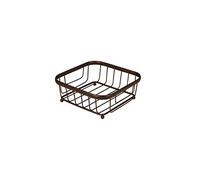 Spectrum Horizontal Napkin Holder for Kitchen Tables & Countertops, Steel, Bronze, Flat