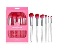 Spectrum Brush Club 6 Piece Brush Set | Everyday Makeup Set | Vegan | Complete Beauty Collection for Flawless Application