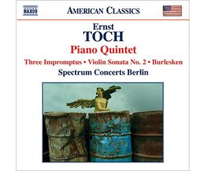 Spectrum Conc Berlin:Dodge - TOCH, Ernt: Piano Quintet, Violin Sonata, Impromptus