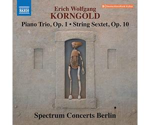 SPECTRUM CONCERTS BE - KORNGOLD PIANO TRIO/SEXTET - CD - E4z