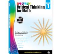 Spectrum Critical Thinking for Math, Grade 1