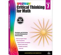 Spectrum Critical Thinking for Math, Grade 7