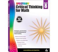Spectrum Critical Thinking for Math, Grade 8