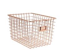 Spectrum Diversified 47879 Wire Storage Basket, Small, Copper