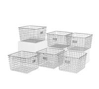 Spectrum Diversified 47970-6 Wire Storage Basket, Medium Chrome