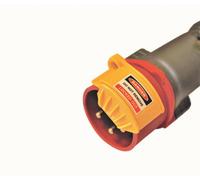 Spectrum Industrial Lockout Tagout Pin & Sleeve Plug, 16A - 125A, Industrial Safety Device For Electrical Isolation, Yellow