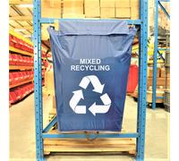 Spectrum Industrial Racking Sack Waste Recycling Bag, Mixed Waste, Reusable Waste Collection Bag