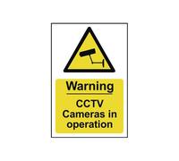 Scan 1311 Warning Cctv Cameras In Operation - Pvc Sign 200 X 300Mm