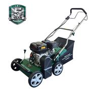 Spectrum Kt400-3 Pro 3-In-1 Petrol Lawn Scarifier, Aerator & Sweeper-Groomer